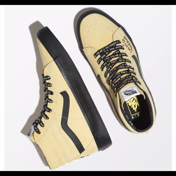 Vans x ATCQ Bonita Applebum Sk8 Hi Top Sneakers Rare Edition - Picture 3 of 10